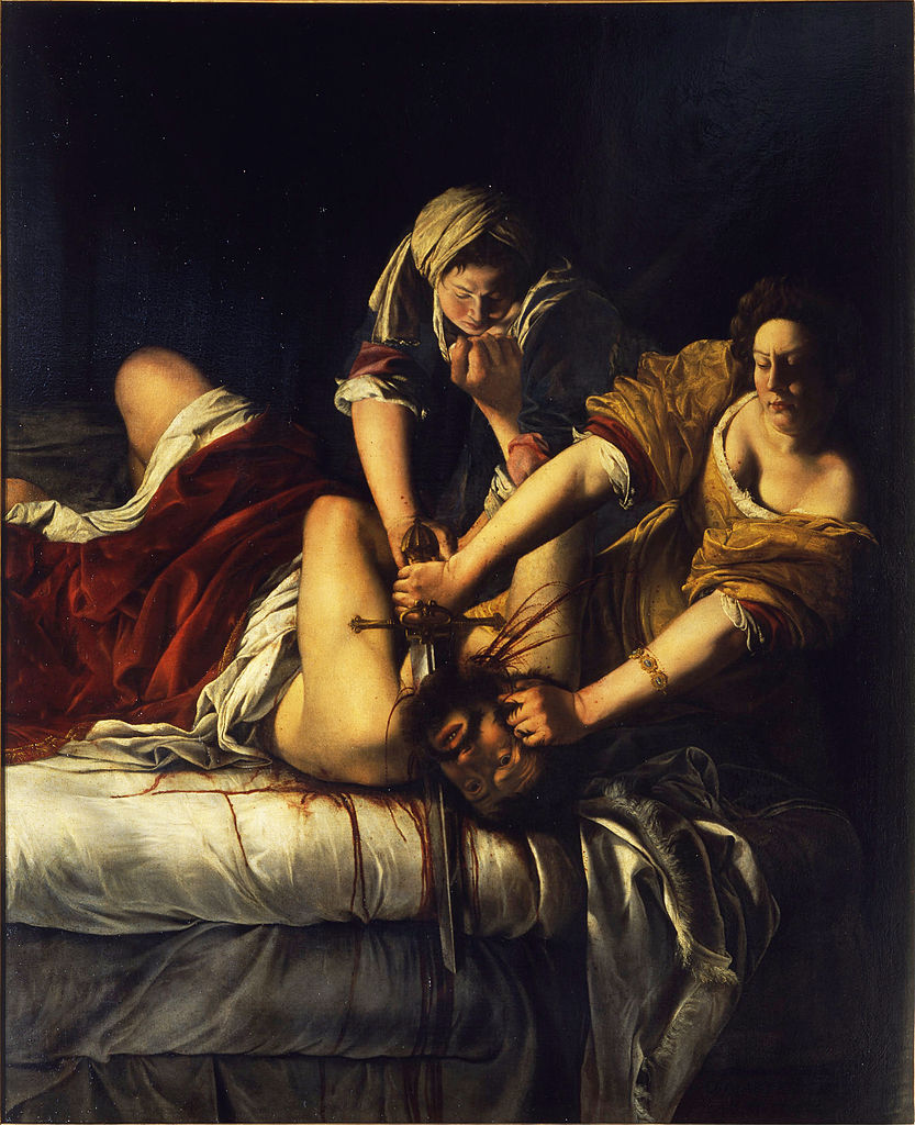 Gentileschi's Judith Beheading Holofernes