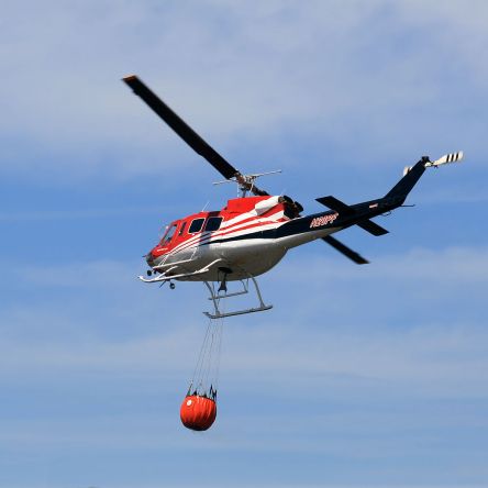 Firefighting helicopter