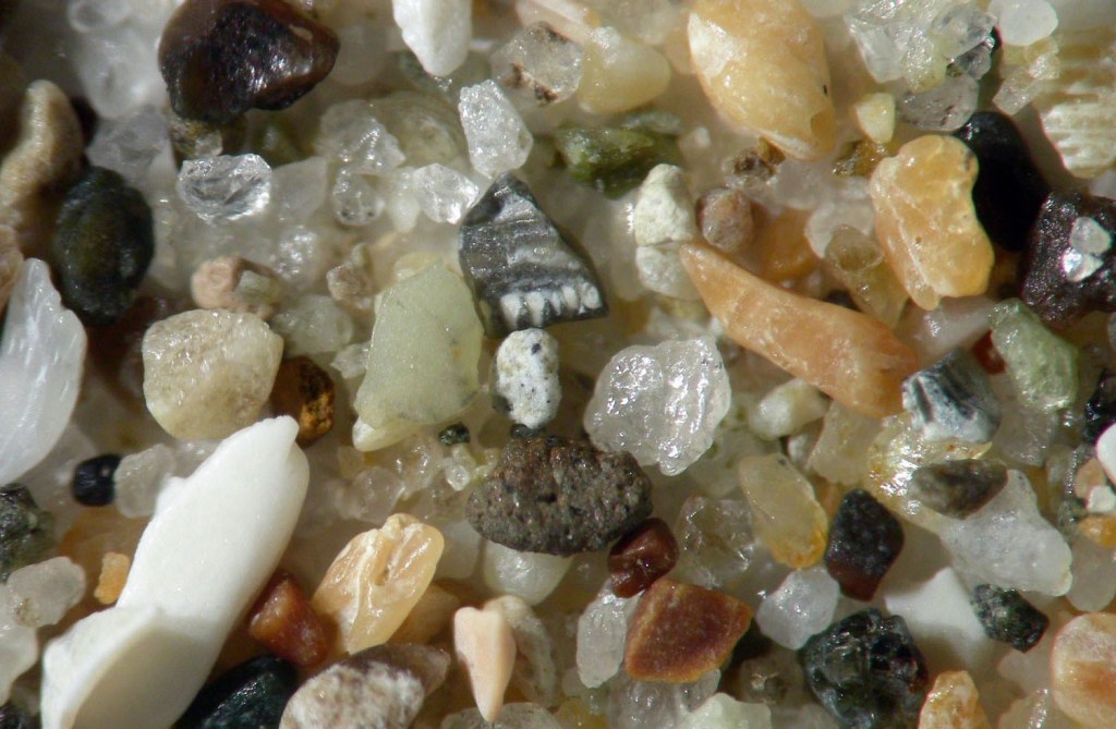 Beach sand