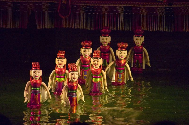 Water puppets