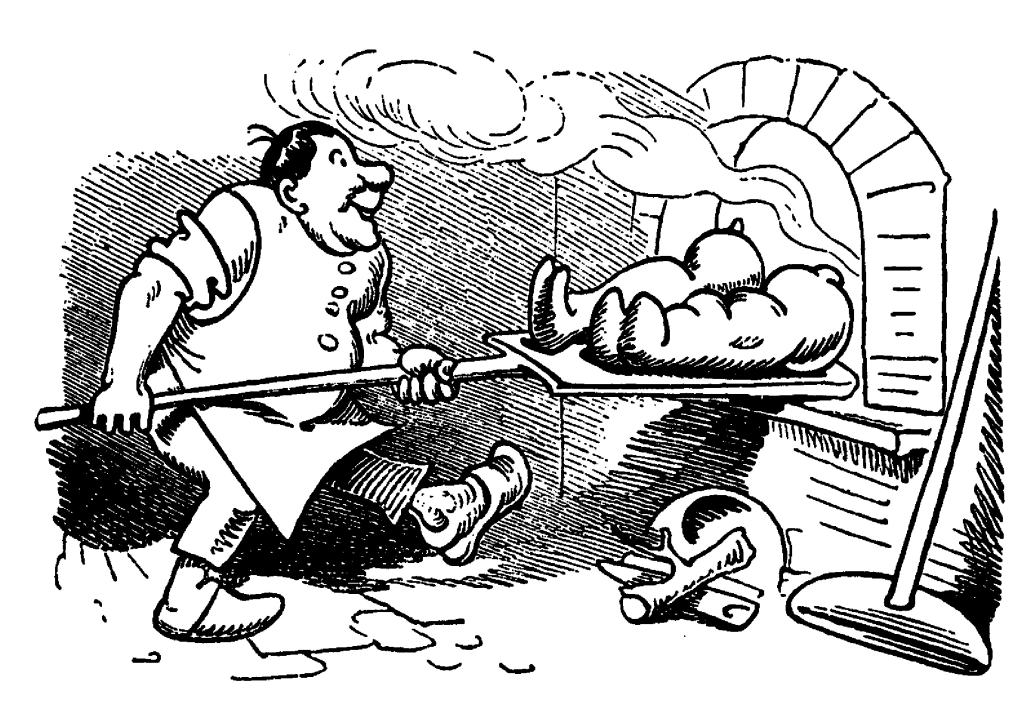 Max and Moritz go into the oven