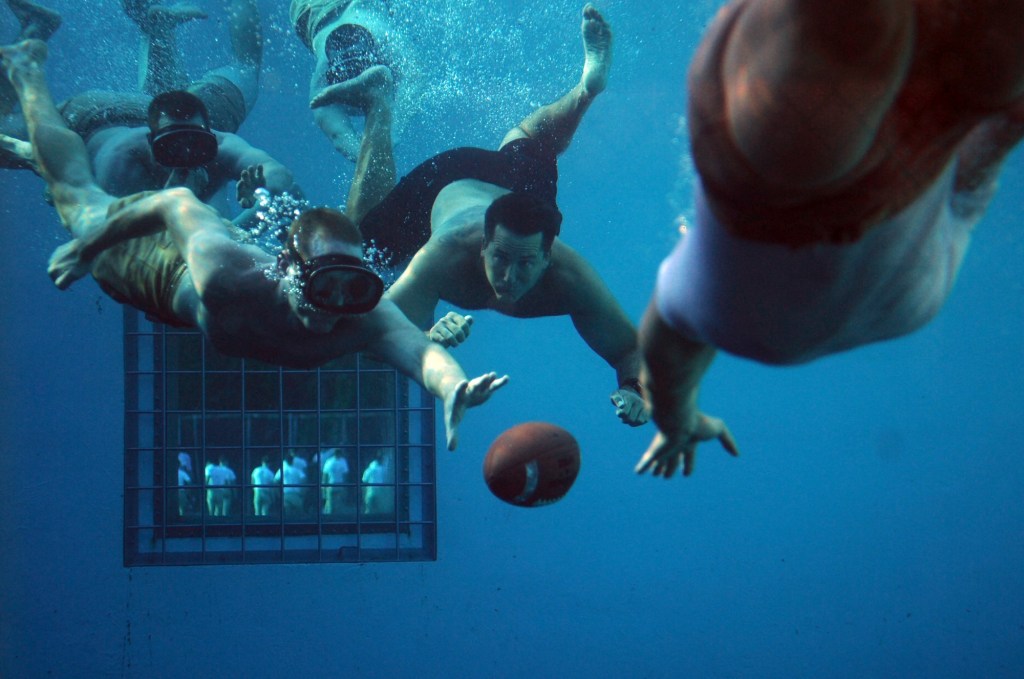Underwater football
