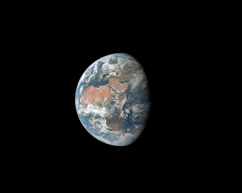 Earth from Apollo 11