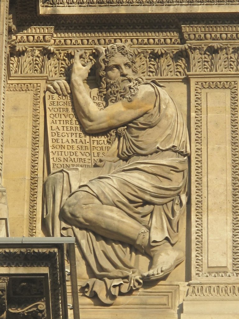 Horned Moses at the Louvre